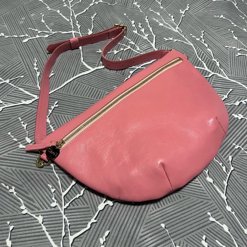 CLARE V PINK GRANDE FANNY